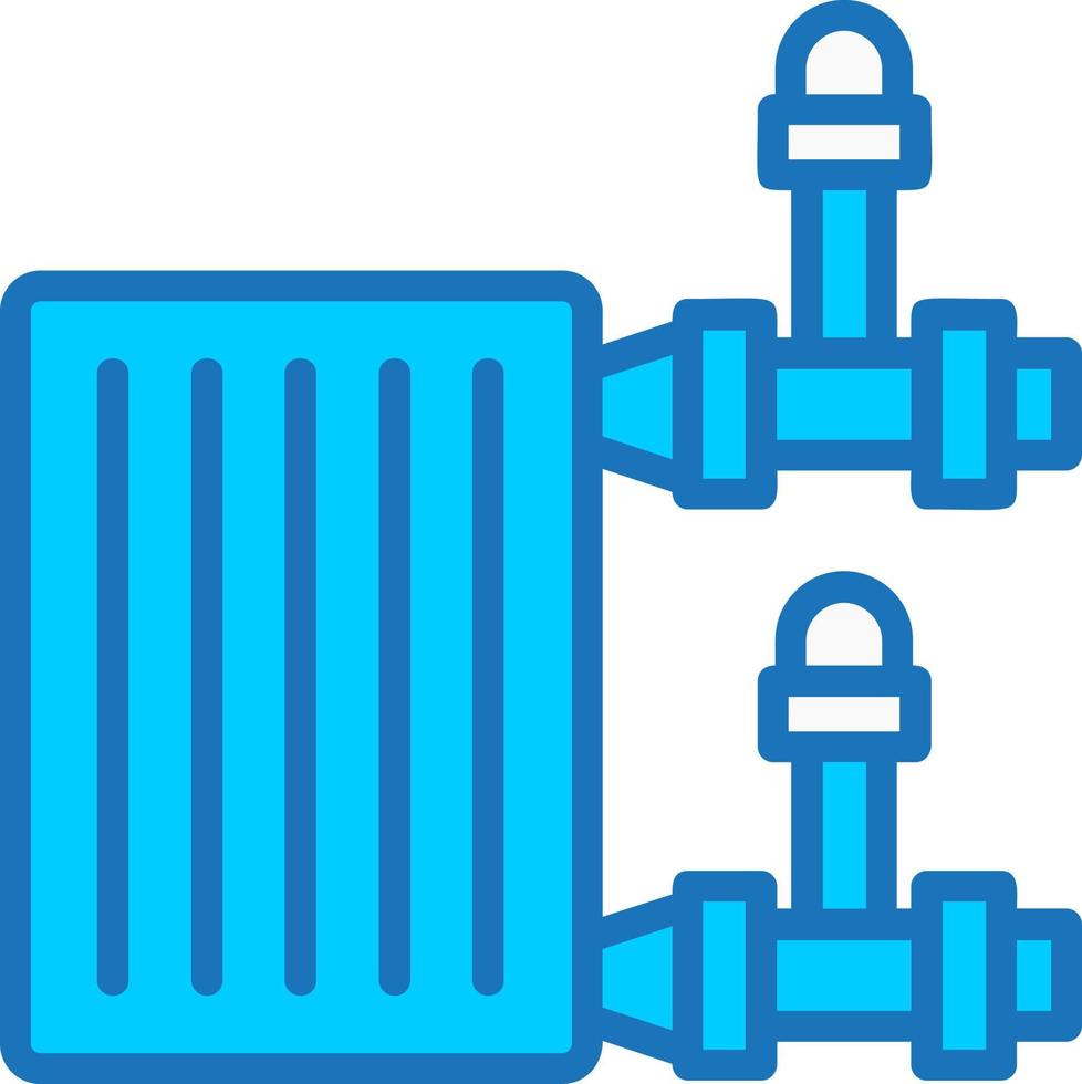 icône de vecteur de radiateur