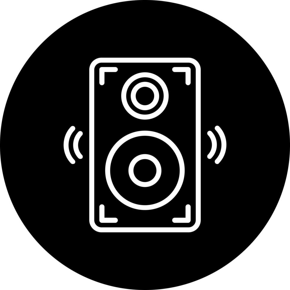 icône de vecteur de haut-parleur