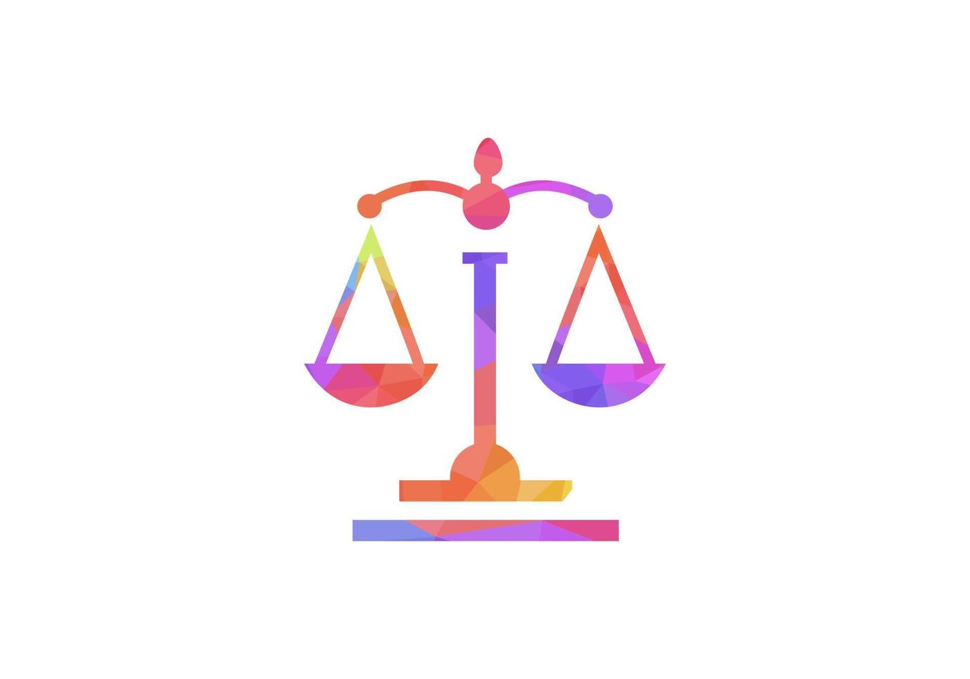 logo avocat et droit. création de logo de droit moderne vecteur