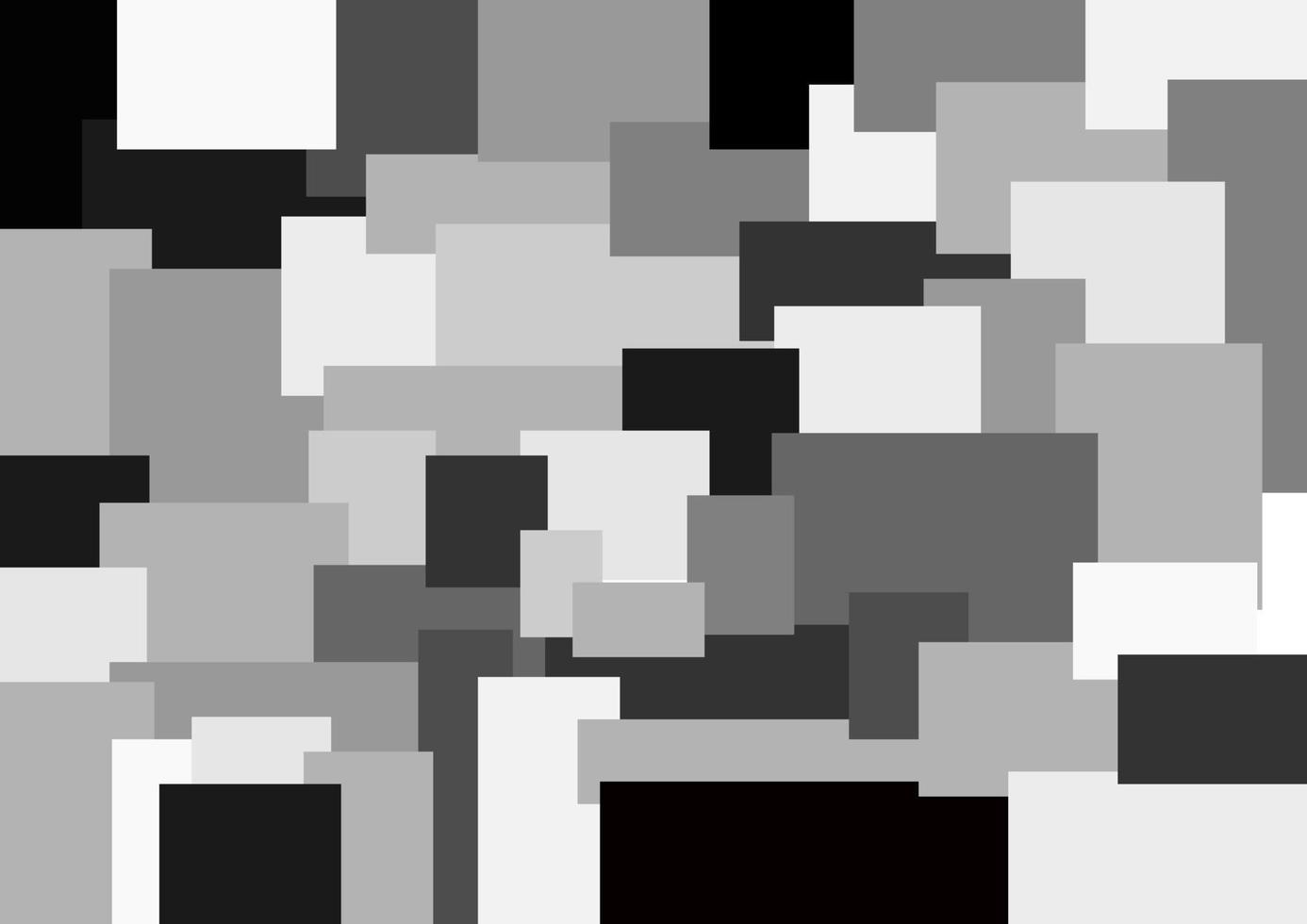 abstrait vector noir et blanc. pile de carrés noirs et blancs.