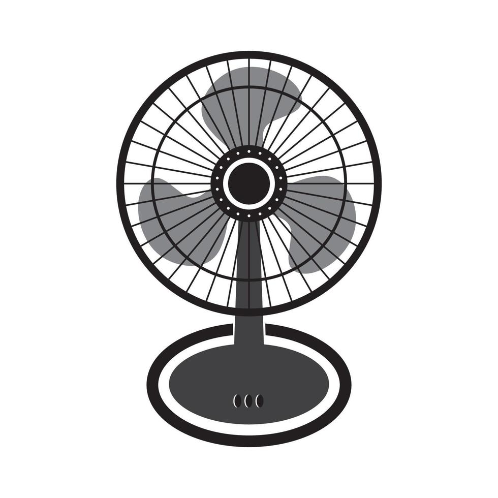 vecteur d'icône de ventilateur