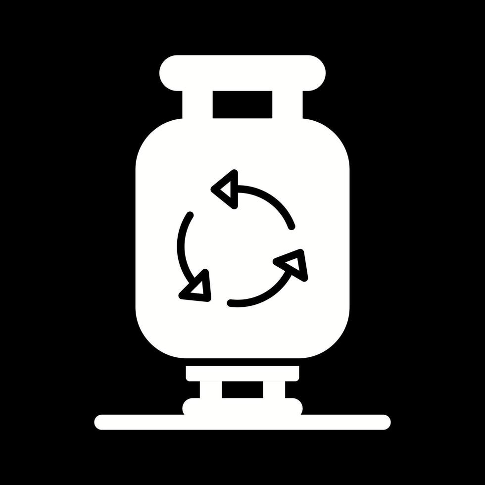 icône de vecteur de bouteille de gaz