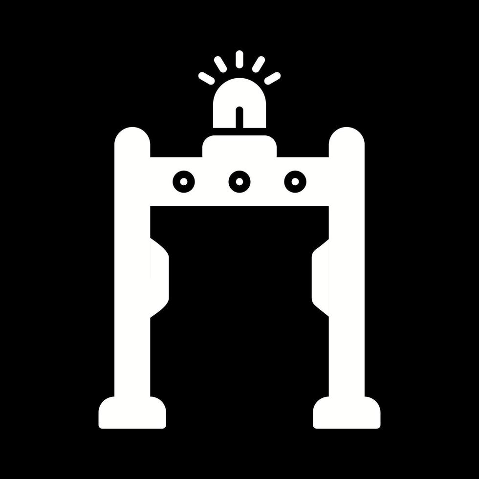 icône de vecteur de détecteur de métaux