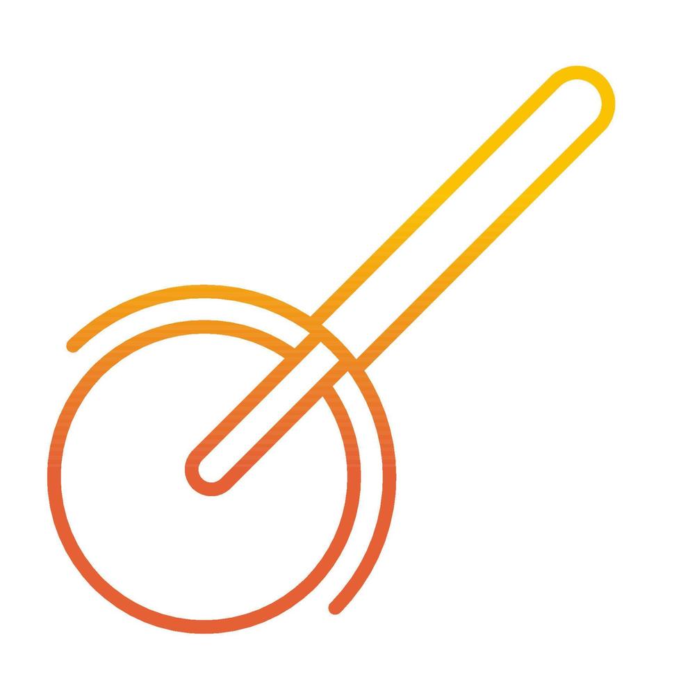 icône de coupe d'écumoire, adaptée à un large éventail de projets créatifs numériques. vecteur