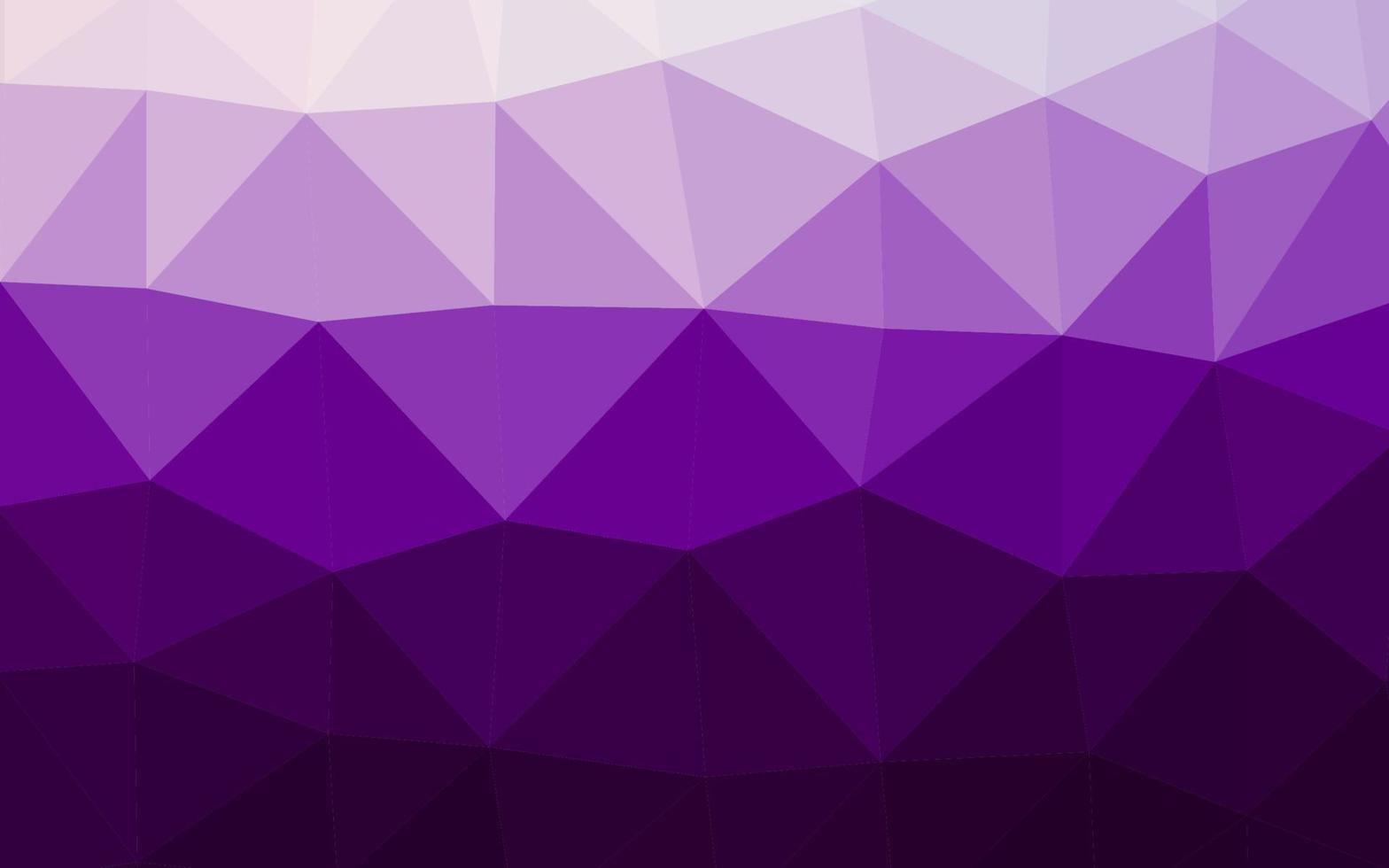 couverture polygonale abstraite de vecteur violet foncé.