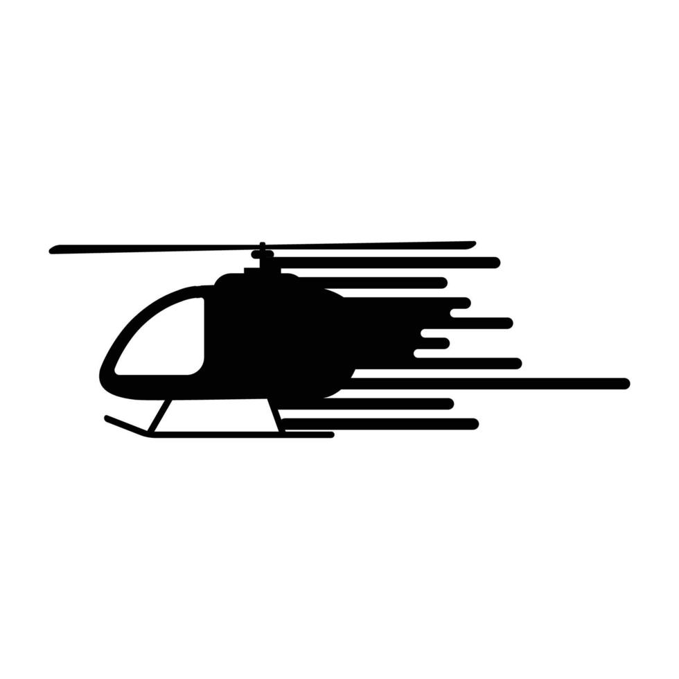 vecteur de logo d'hélicoptère