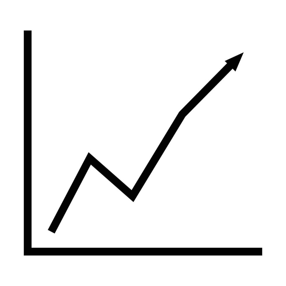 vecteur d'icône statistique