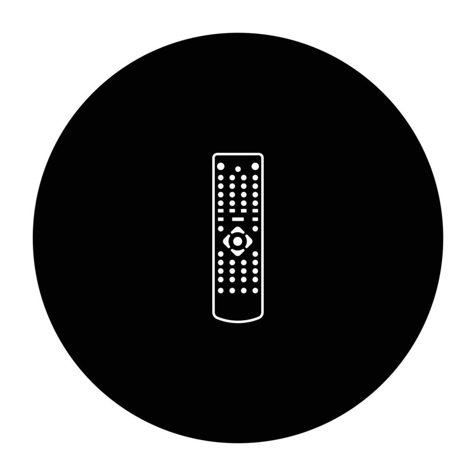 logo de la télécommande vecteur
