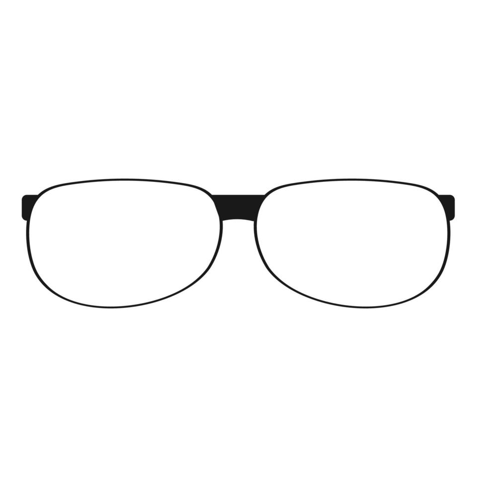 lunettes logo vecteur