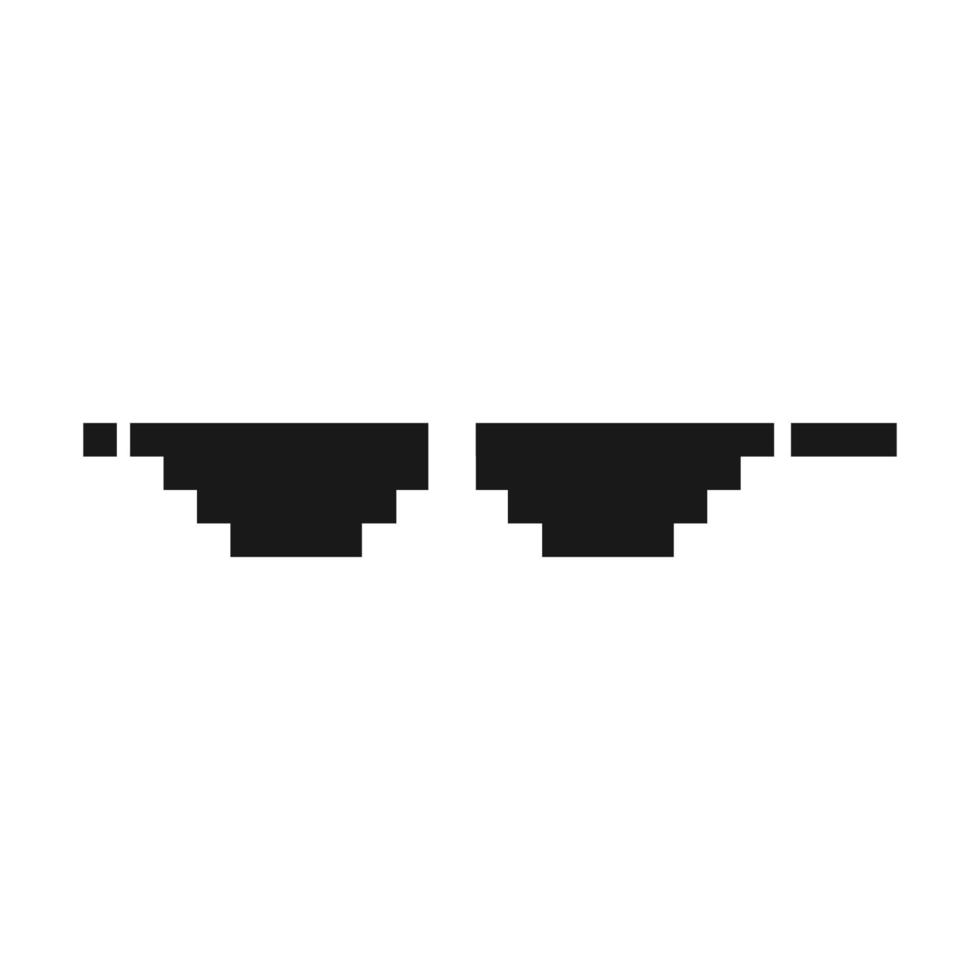 lunettes logo vecteur