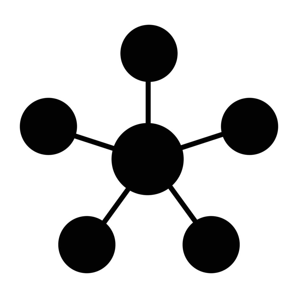 vecteur d'icône de partage