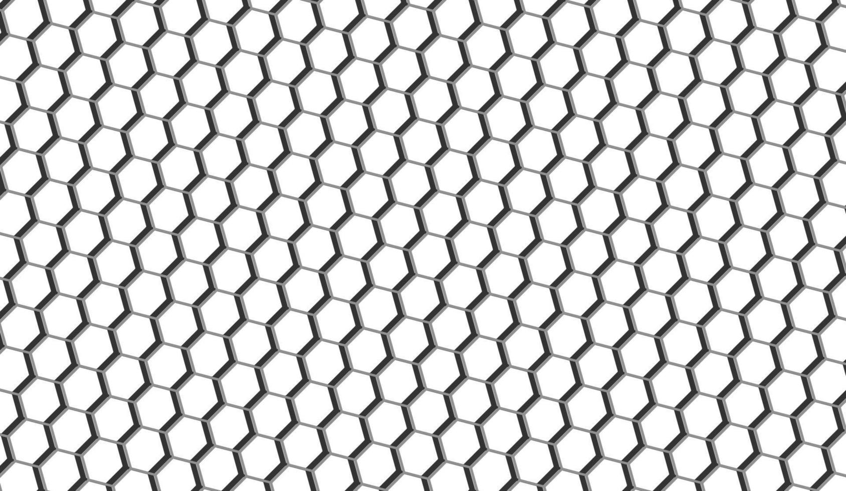 fond d'écran simple motif de forme hexagonale en carbone vecteur