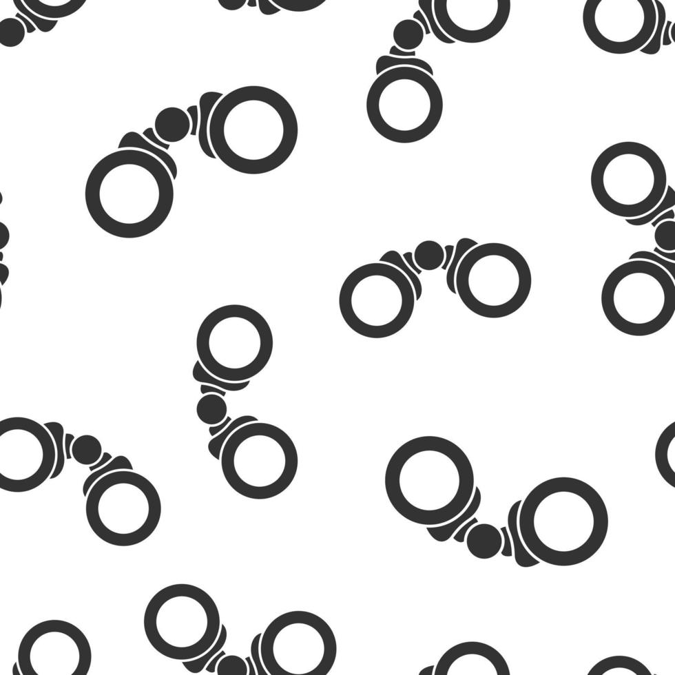 icône binoculaire dans un style plat. recherche illustration vectorielle sur fond blanc isolé. concept d'entreprise de modèle sans couture de zoom. vecteur