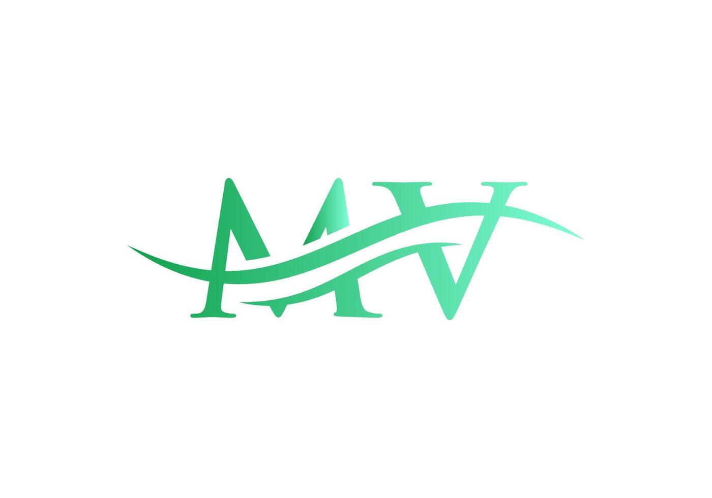 logo mv. monogramme lettre mv vecteur de conception de logo. création de logo lettre mv avec tendance moderne
