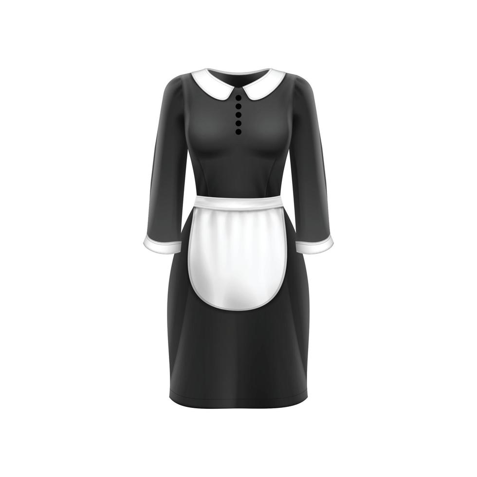 vecteur de mode robe noire