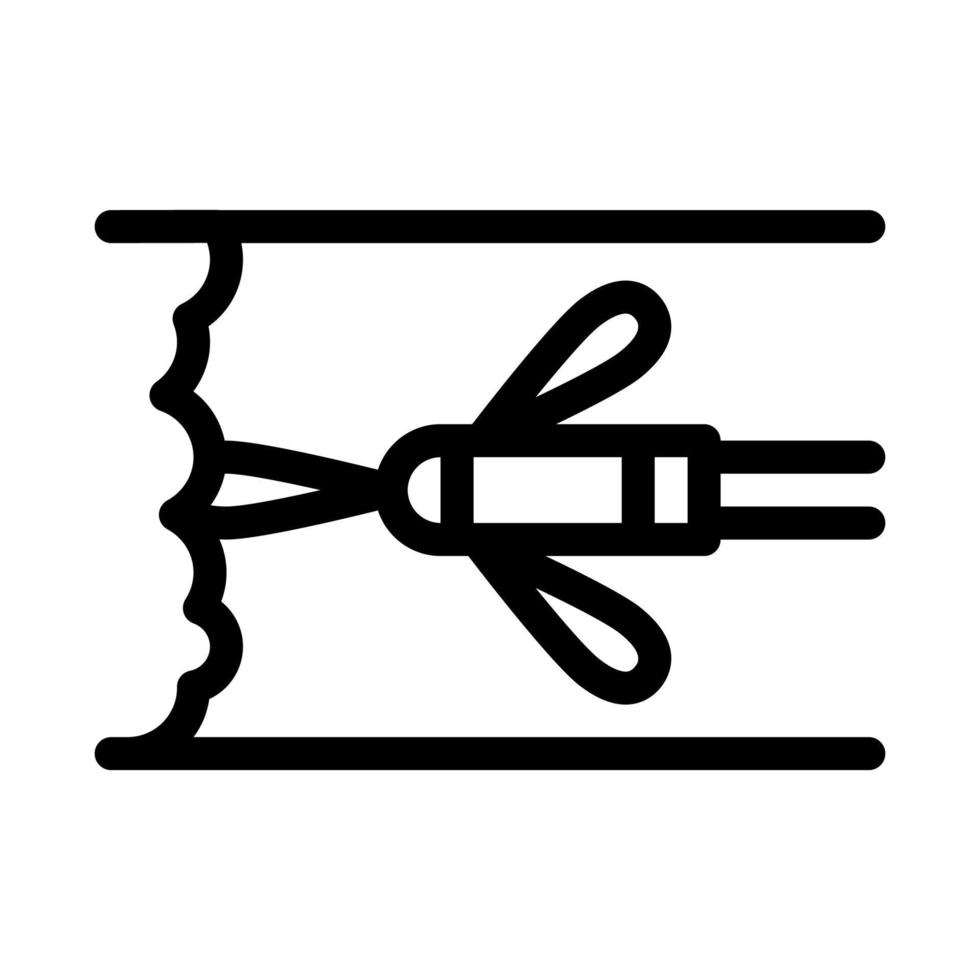 illustration vectorielle de l'icône de nettoyage de vidange du pulvérisateur vecteur