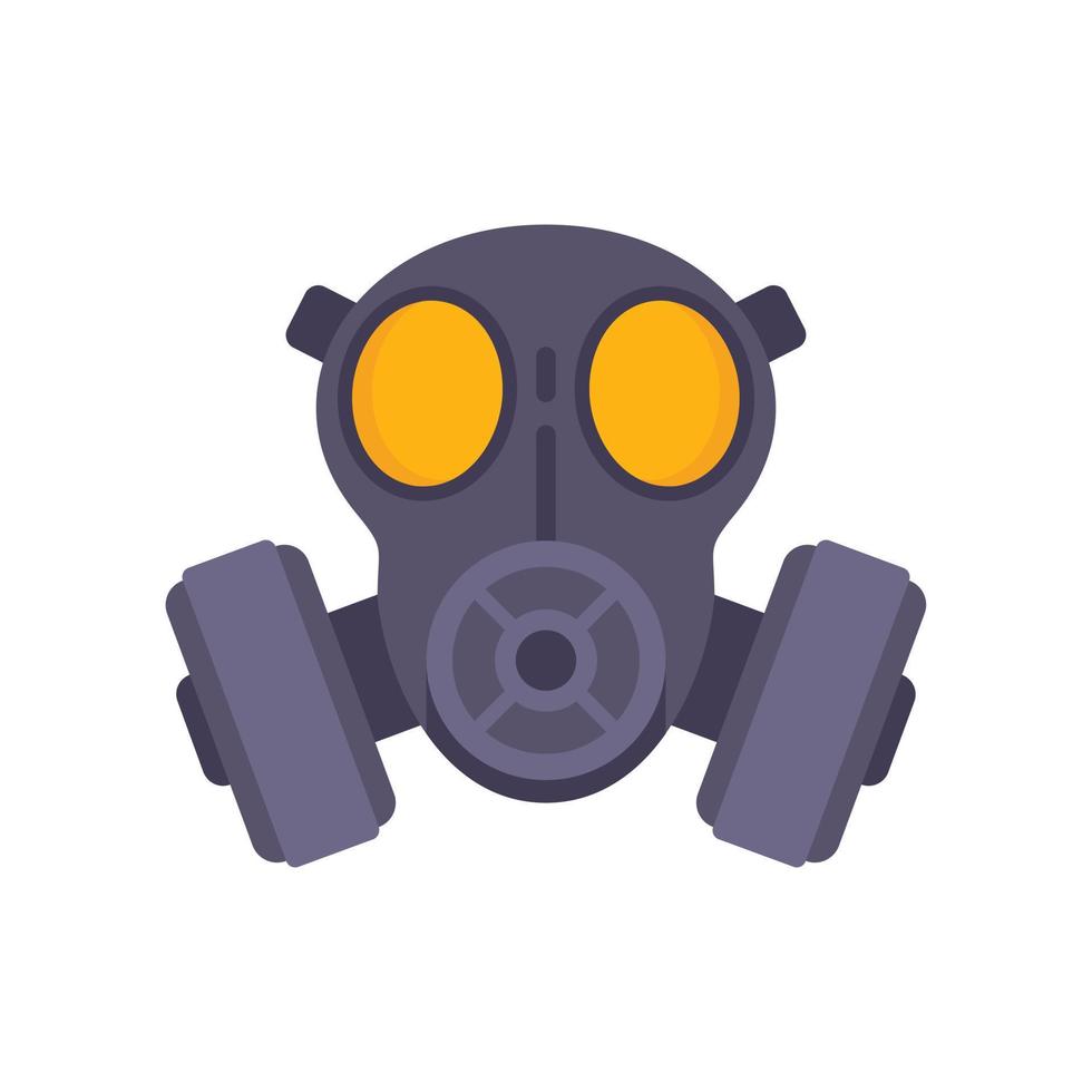 vecteur simple d'icône de masque à gaz militaire. armée toxique 14916777  Art vectoriel chez Vecteezy