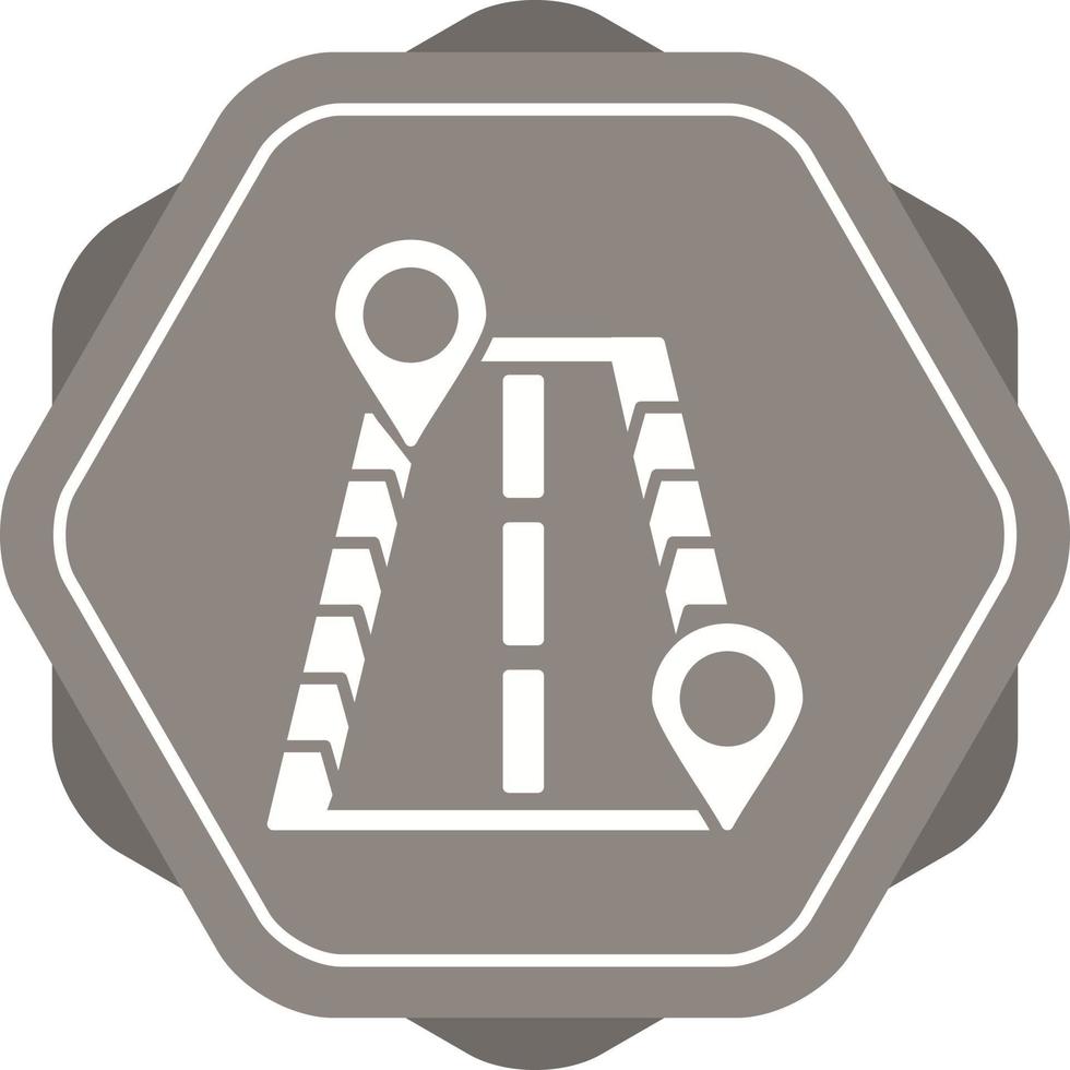 icône de vecteur de feuille de route