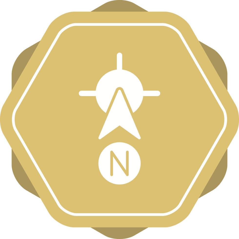 icône de vecteur nord