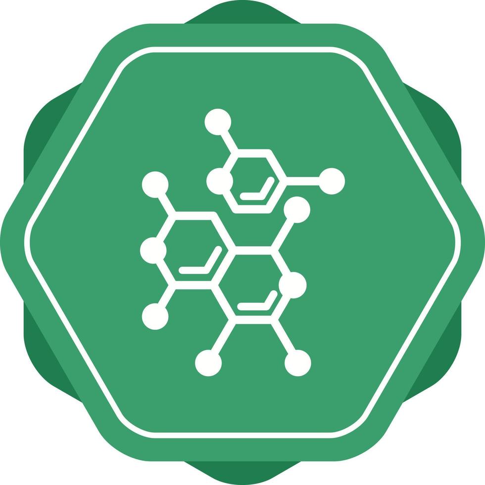 icône de vecteur de molécules