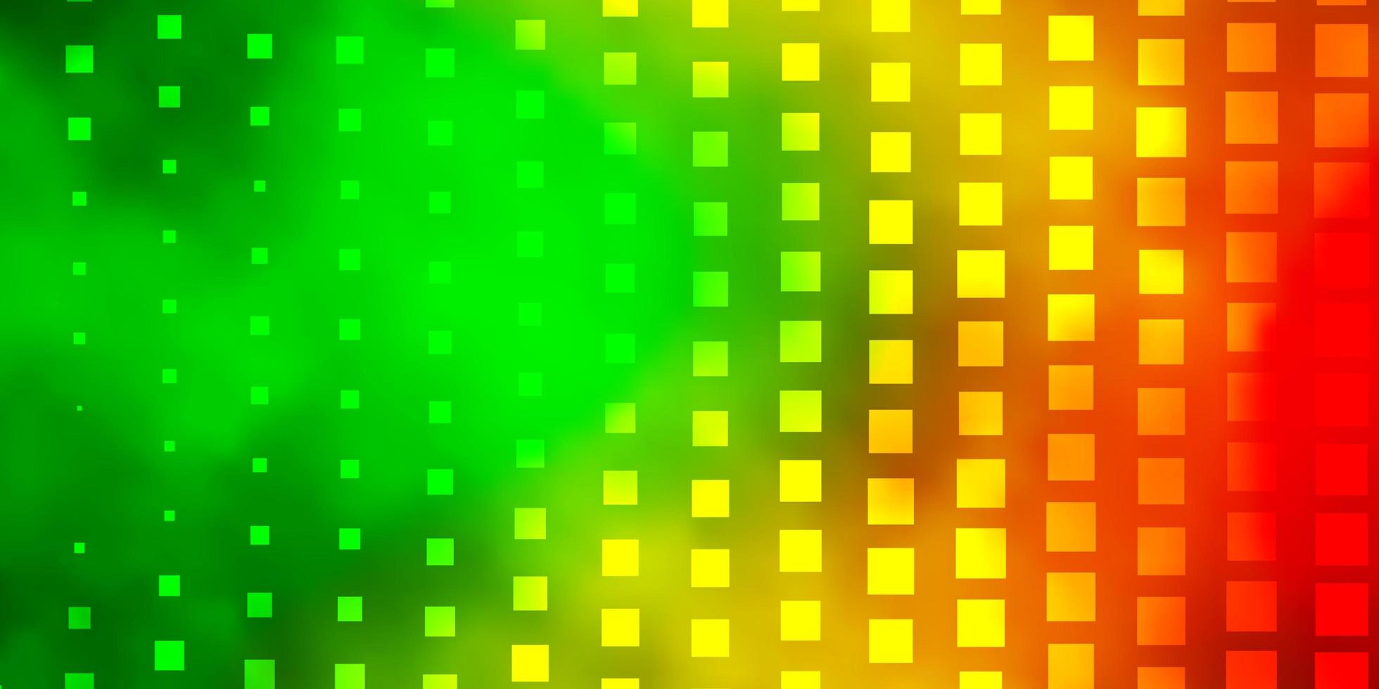 fond vert foncé, jaune avec des rectangles. vecteur