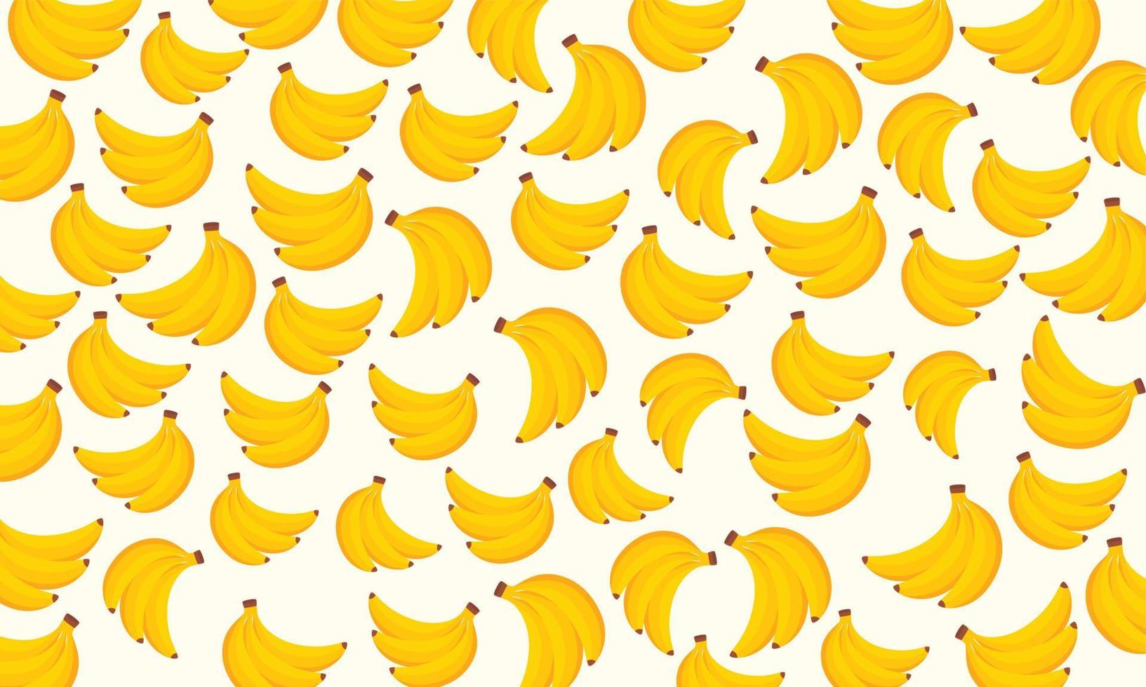 fond de banane fruits motif. conception de modèle de fruit vecteur