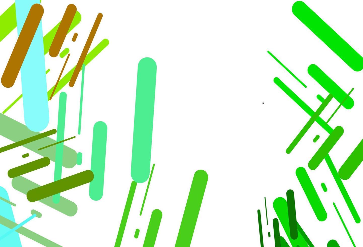 texture vectorielle vert clair, jaune avec des lignes colorées. vecteur