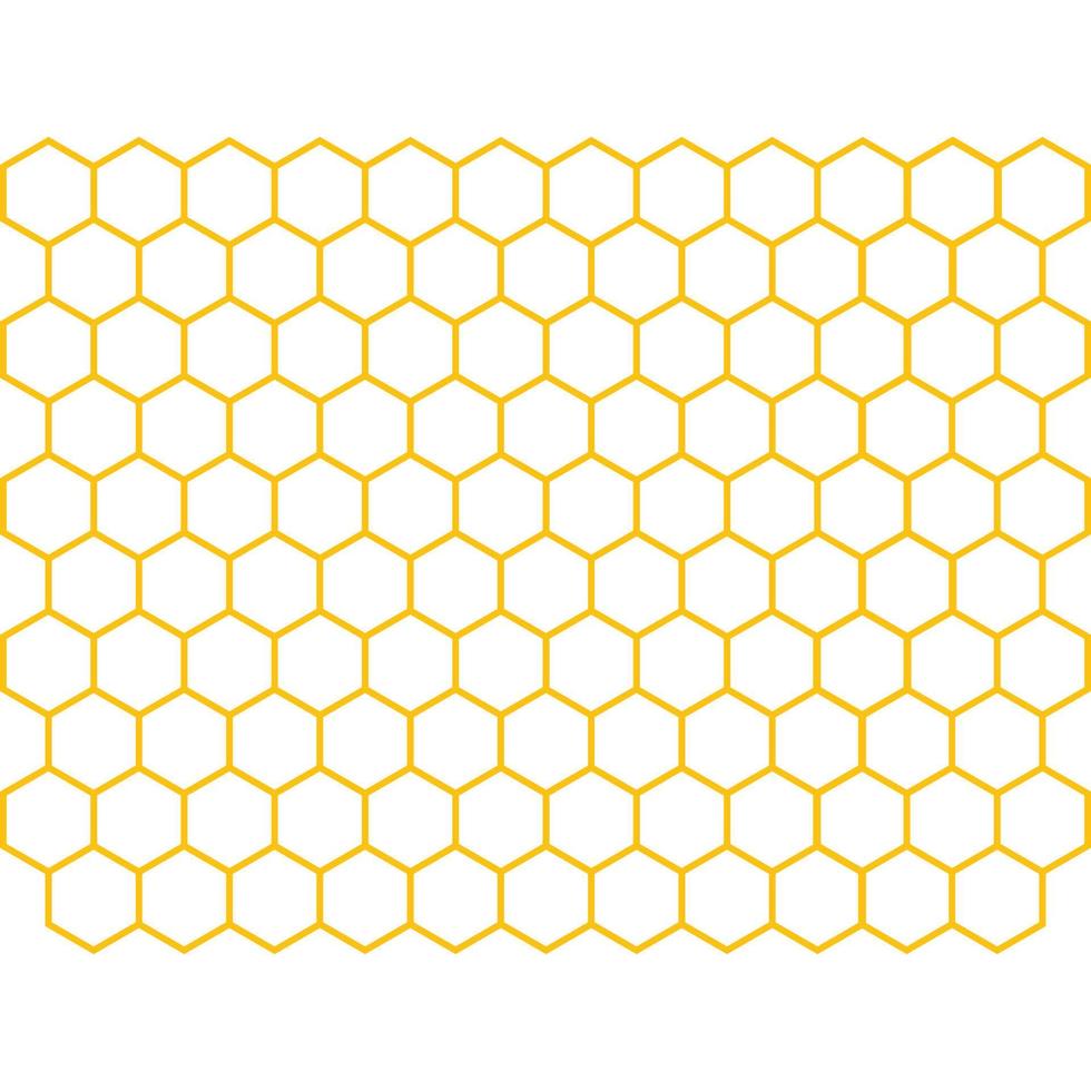 conception d'illustration en nid d'abeille vecteur