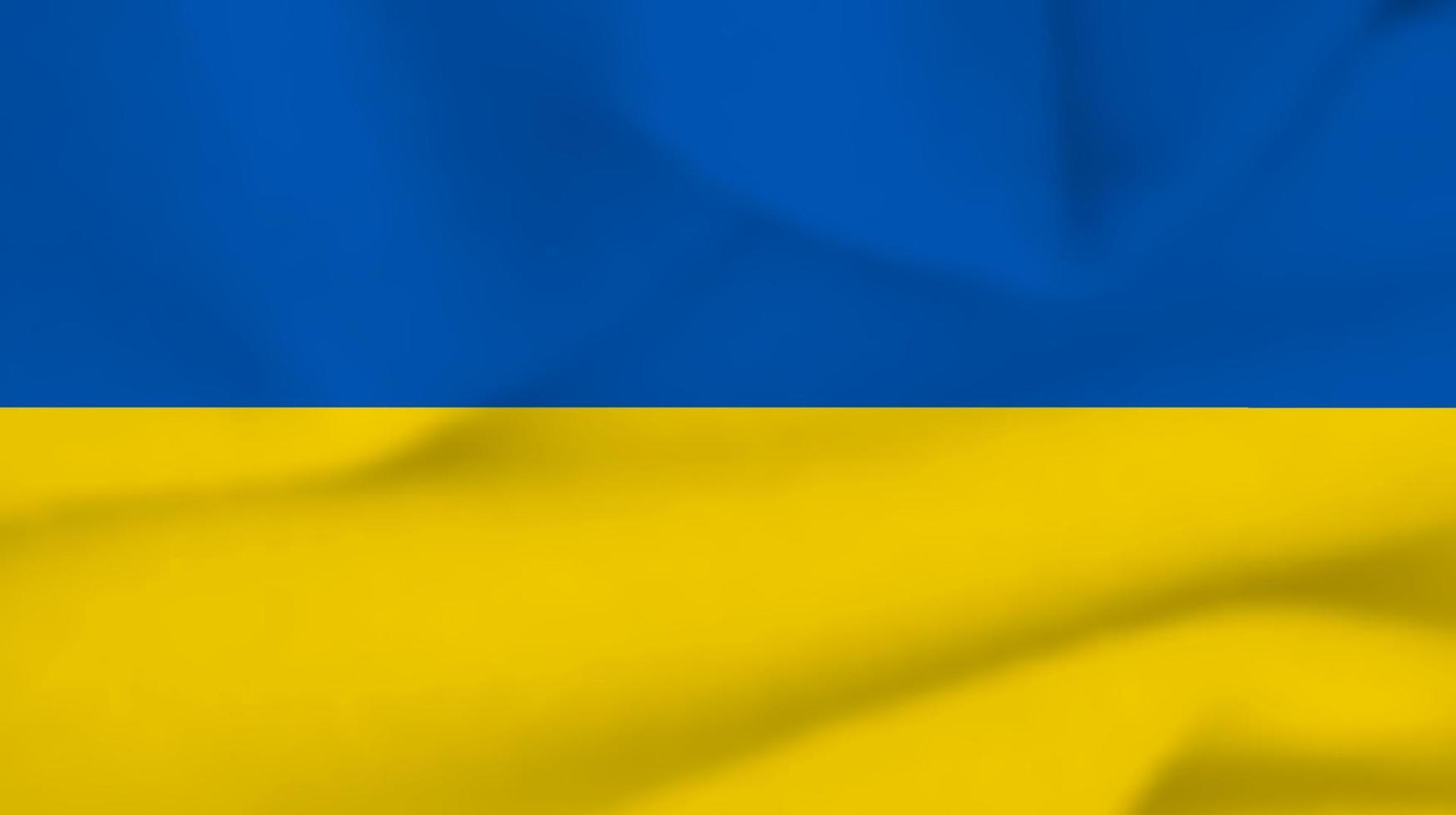 drapeau national ukrainien vecteur