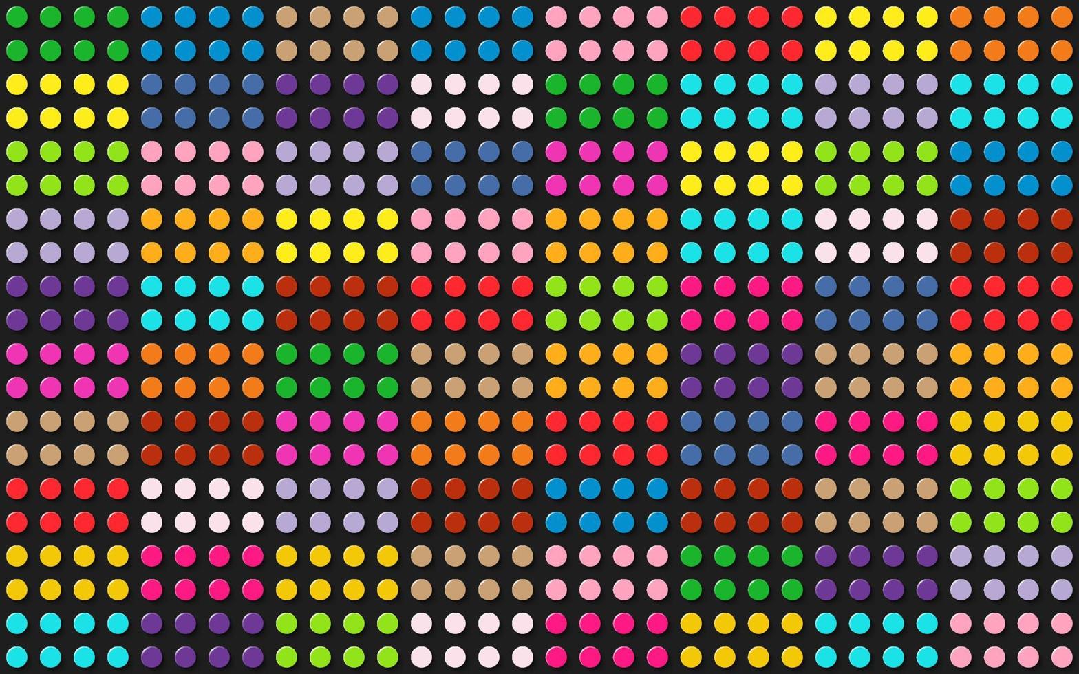 fond de points colorés. points colorés regroupés comme des blocs de lego. motif vectoriel continu ou fond de texture