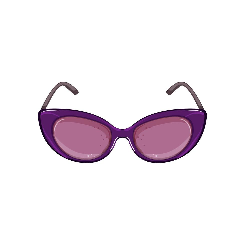 lunettes de soleil femmes femmes dessin animé illustration vectorielle vecteur
