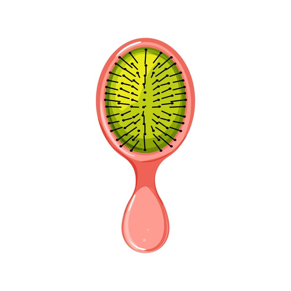 brosse à cheveux outil illustration vectorielle de dessin animé vecteur