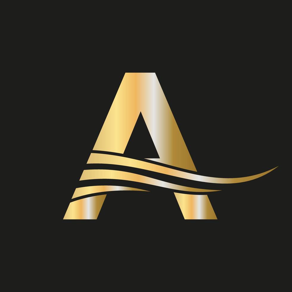 lettre moderne un modèle de vecteur de logo monogramme logo combiné avec le luxe, la mode et l'identité de l'entreprise
