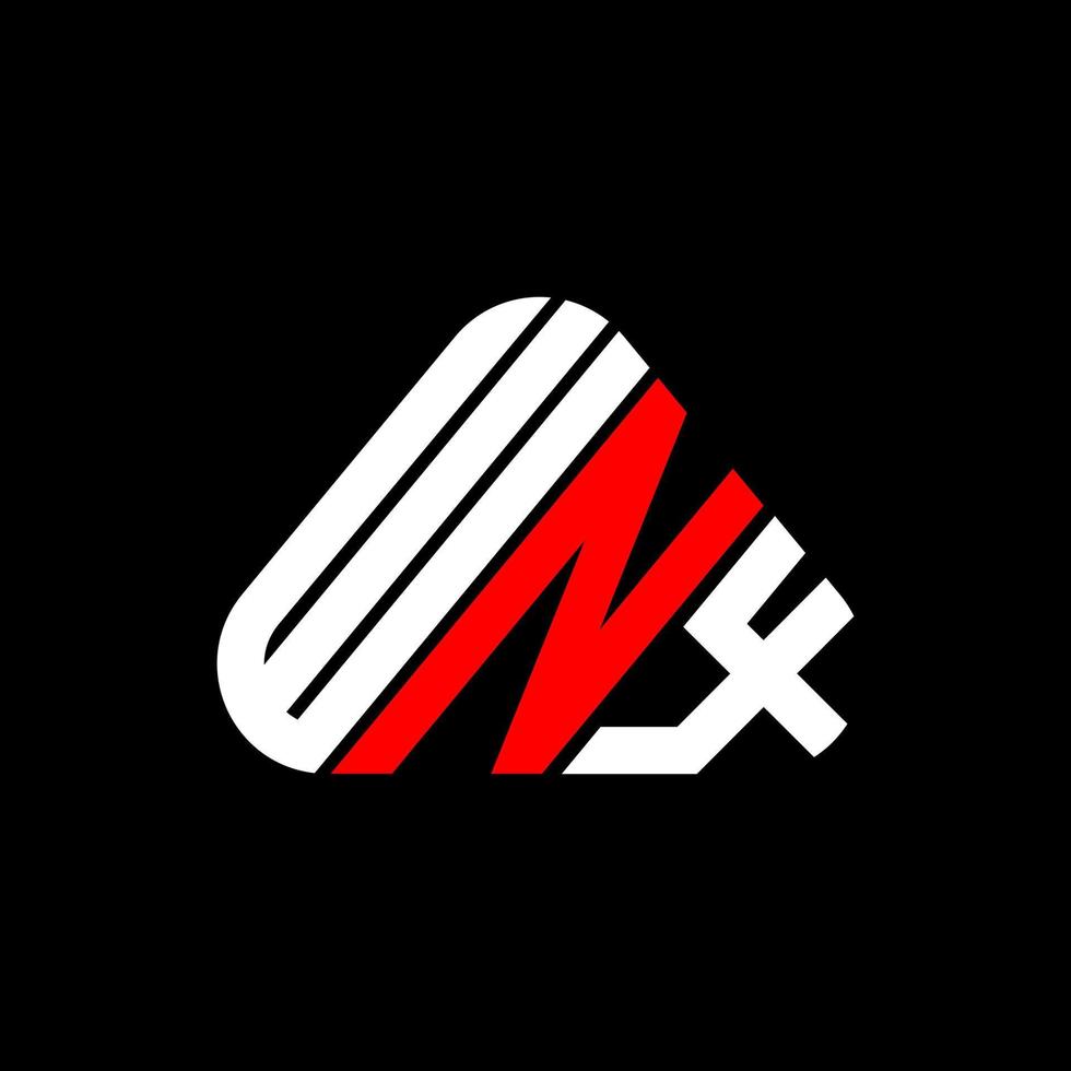 conception créative de logo de lettre wnx avec graphique vectoriel, logo wnx simple et moderne. vecteur