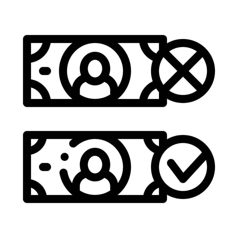 illustration vectorielle de l'icône de comparaison de devises d'argent vecteur