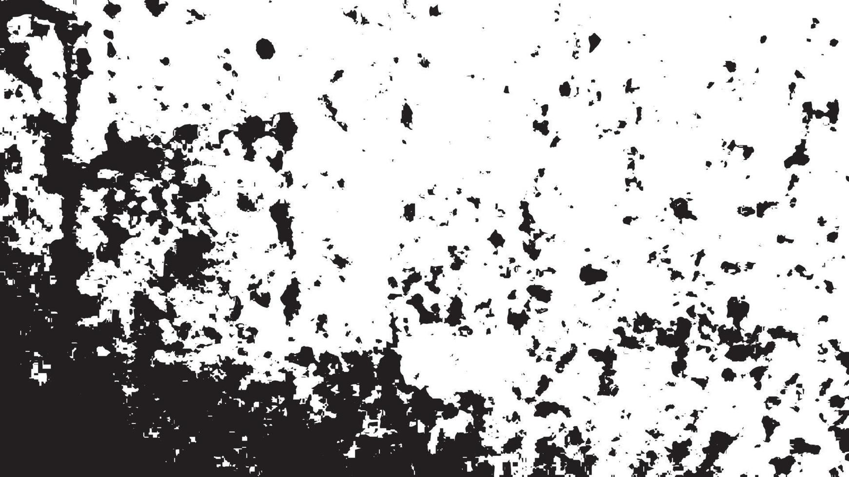 vecteur de texture grunge noir et blanc