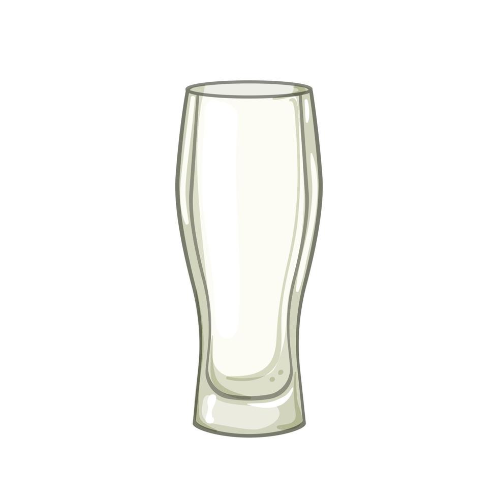 illustration vectorielle de pub bière verre dessin animé vecteur