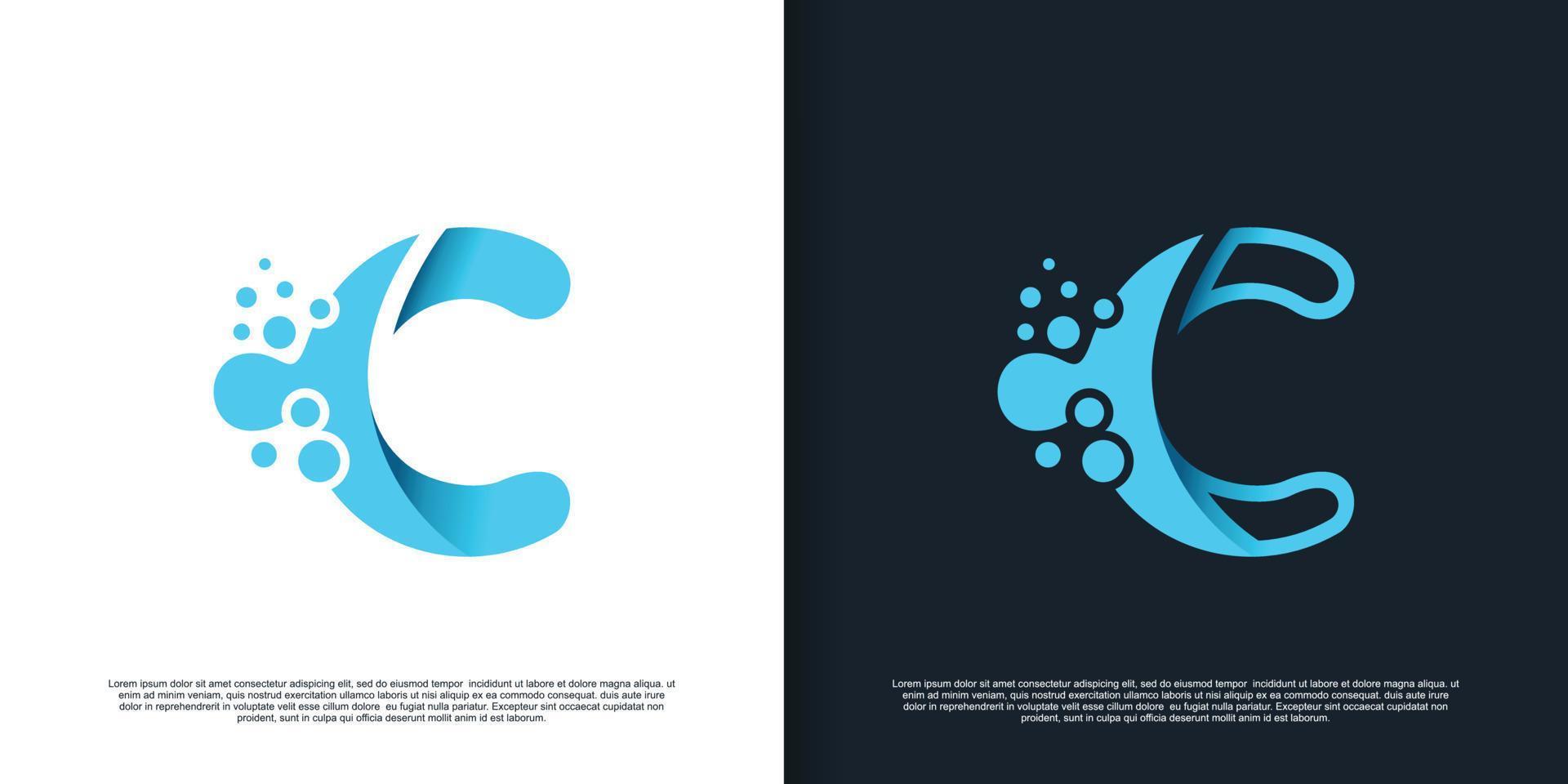 logo design vector collection d'une simple partie unique 5