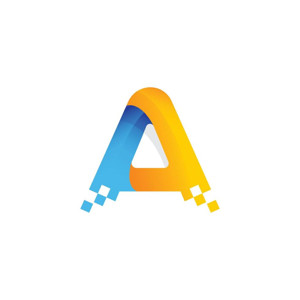 modèle de conception de logo alphabet vecteur