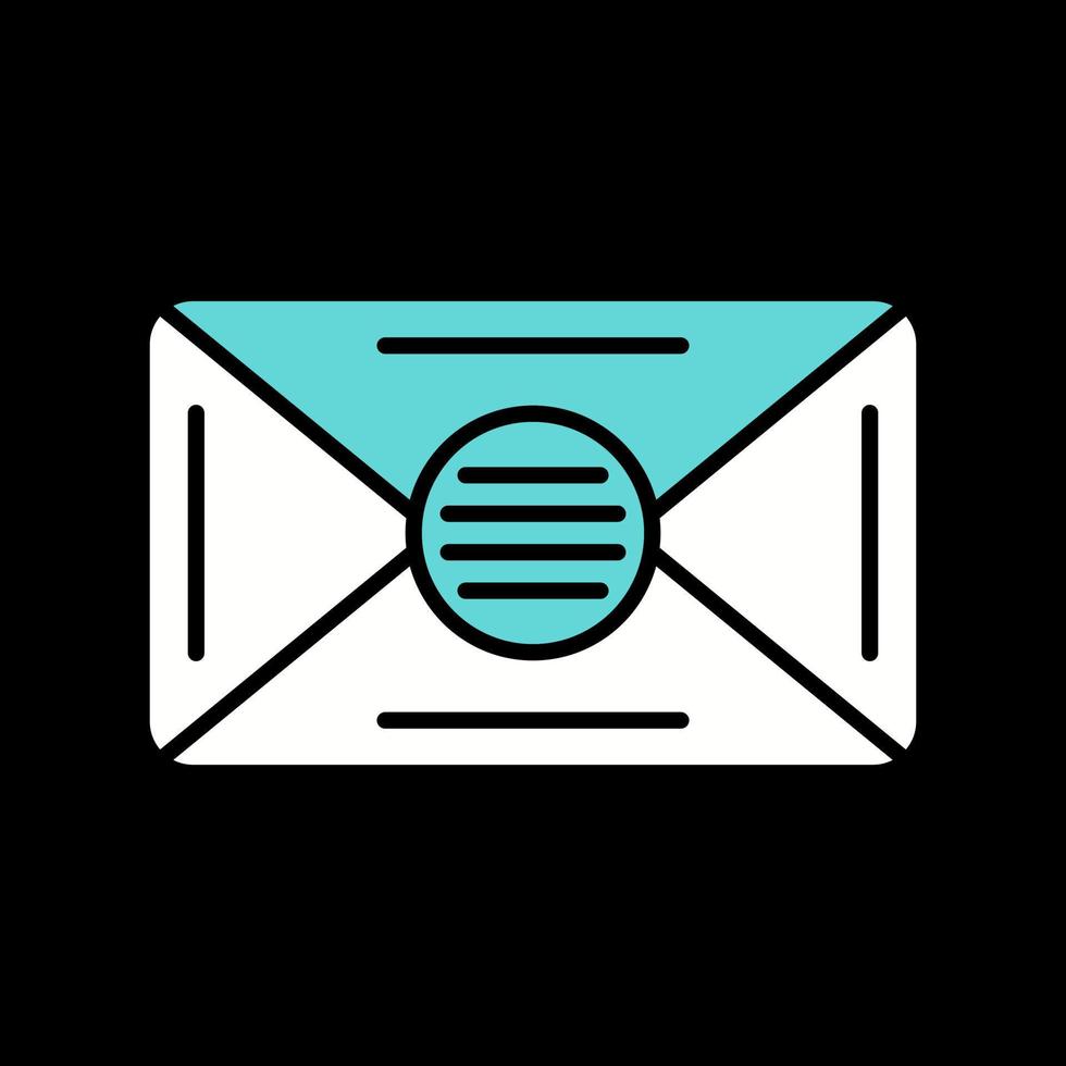 icône de vecteur de courrier