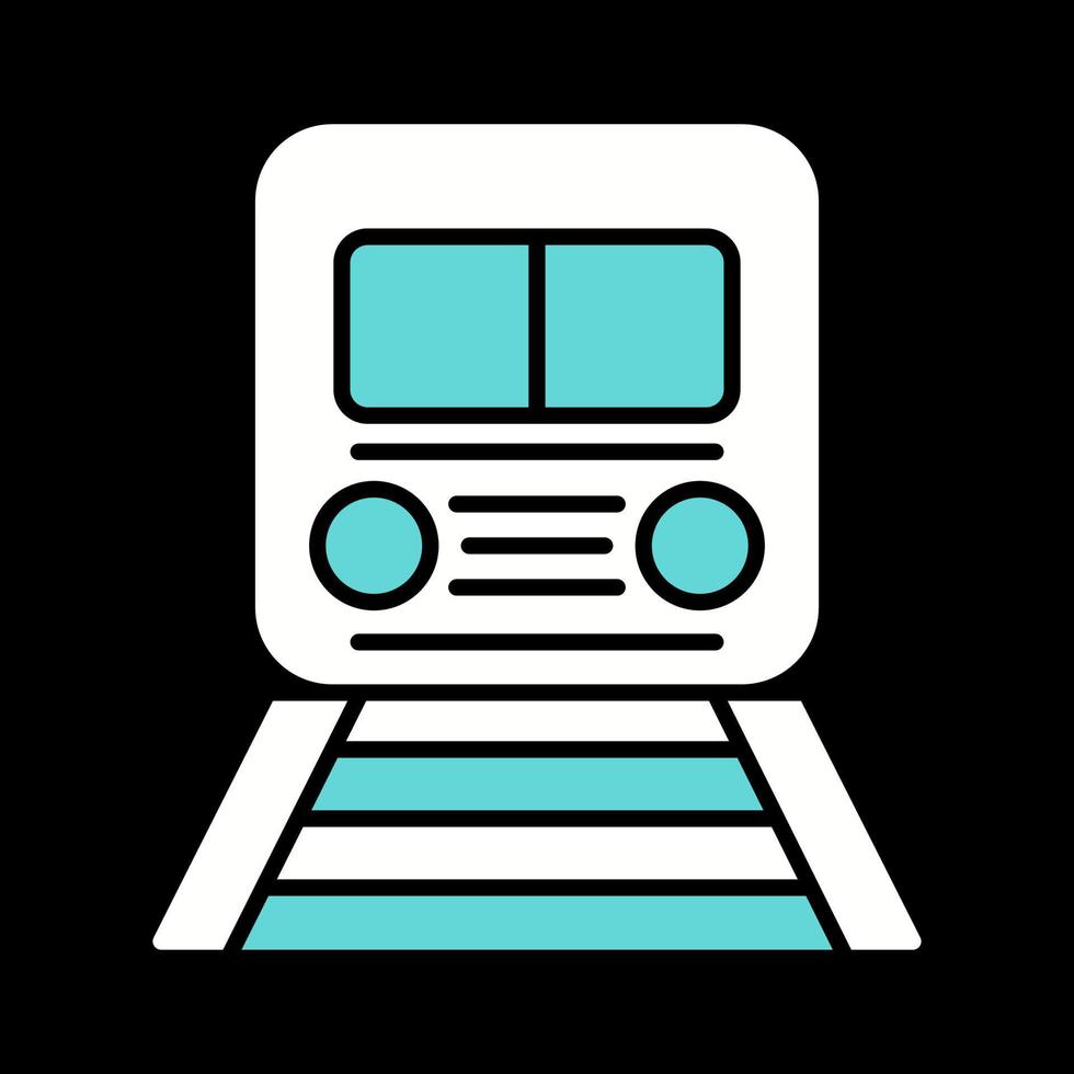 icône de vecteur de métro