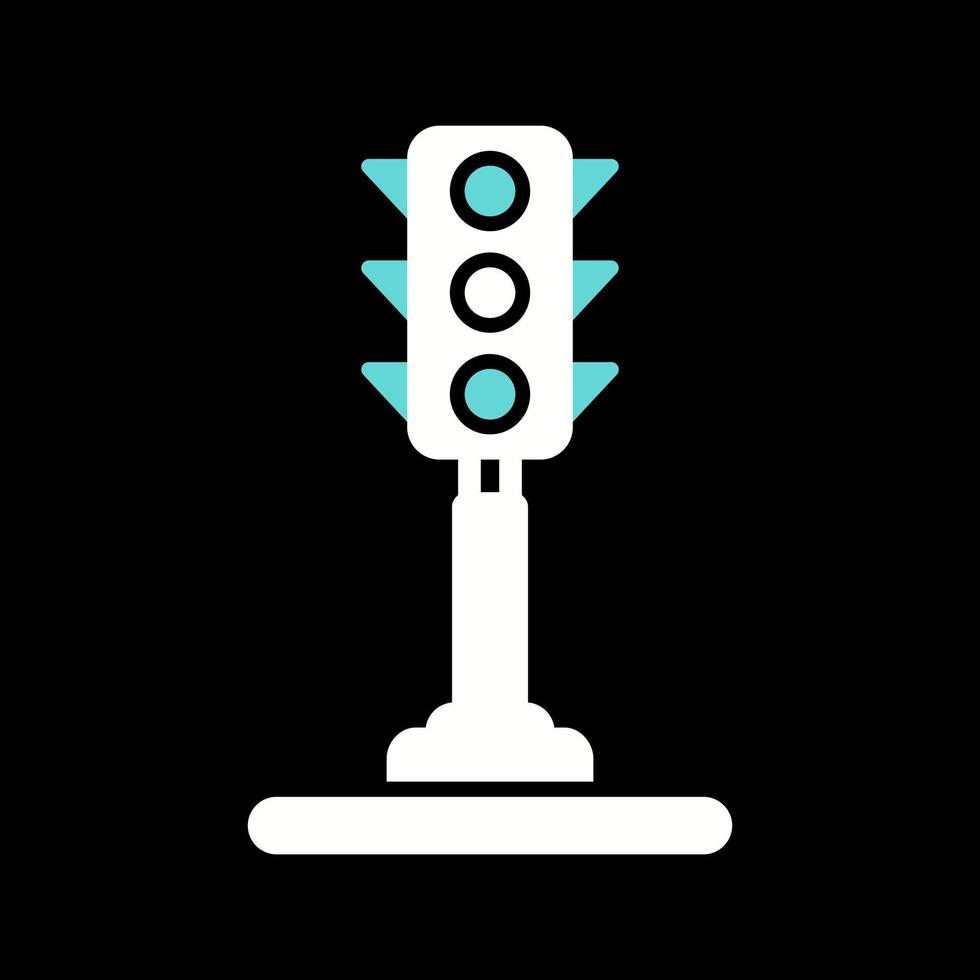 icône de vecteur de feu de circulation