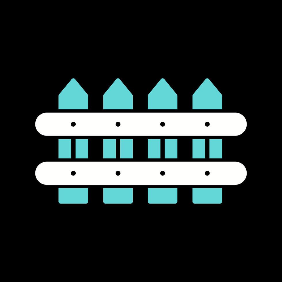 icône de vecteur de clôture