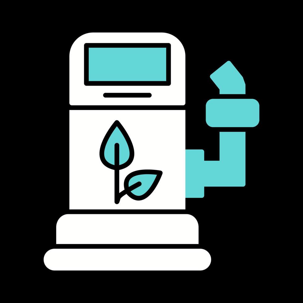 icône de vecteur de carburant écologique