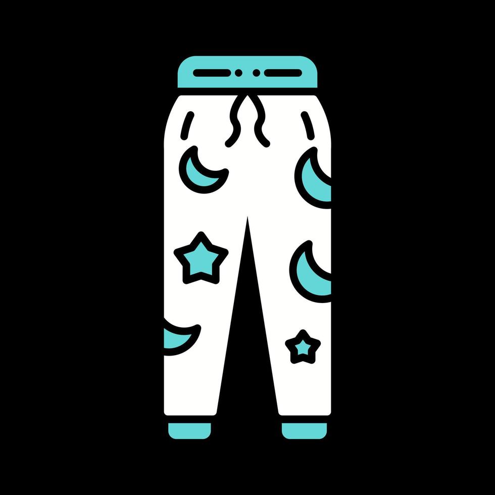 icône de vecteur de pijama