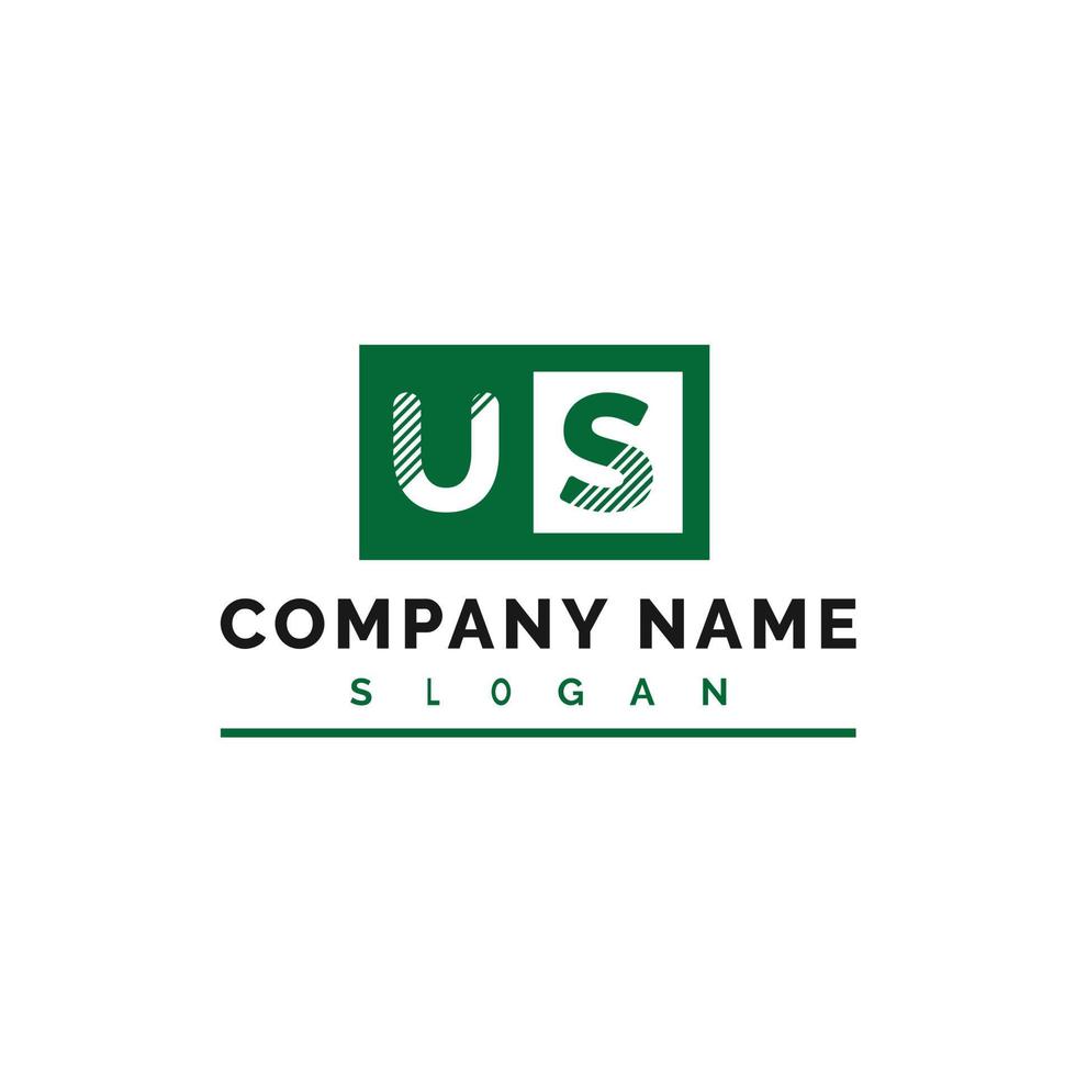 création de logo de lettre américaine vecteur