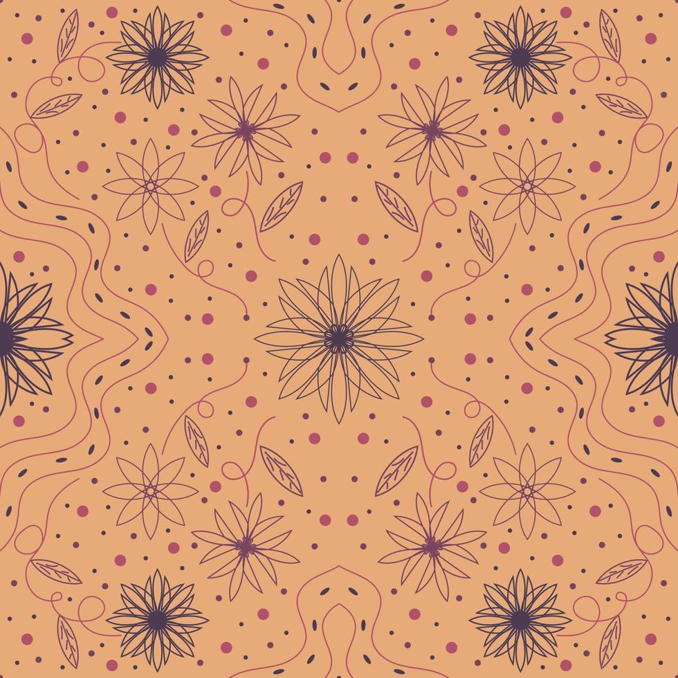 graphique de géométrie de modèle sans couture pour l'emballage textile couverture fond de papier peint texturé de tissu de sol. élégant luxe minimal classique motif rayures géométrique pastel répéter symétrie motifs sans couture vecteur