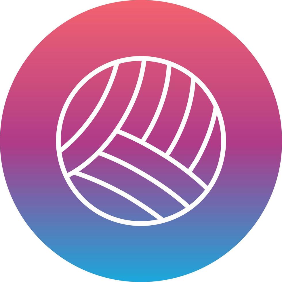 icône de vecteur de volley-ball