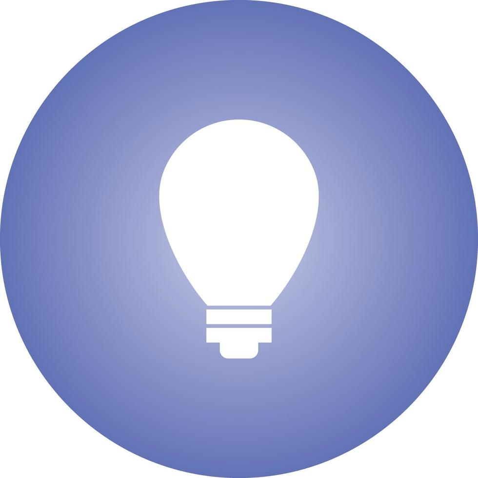 icône de vecteur de glyphe d'idée d'entreprise unique