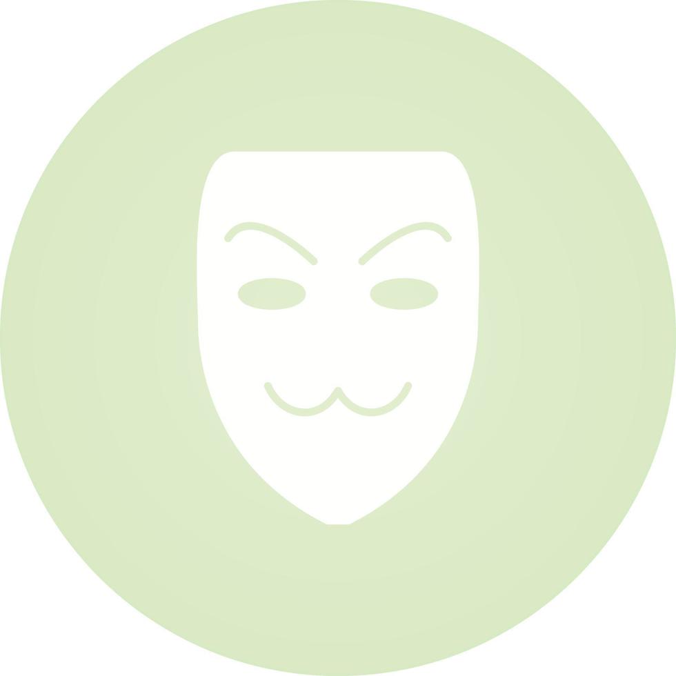 icône de vecteur de masque de pirate informatique